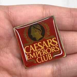 Vintage Caesars Emperors Club Pin